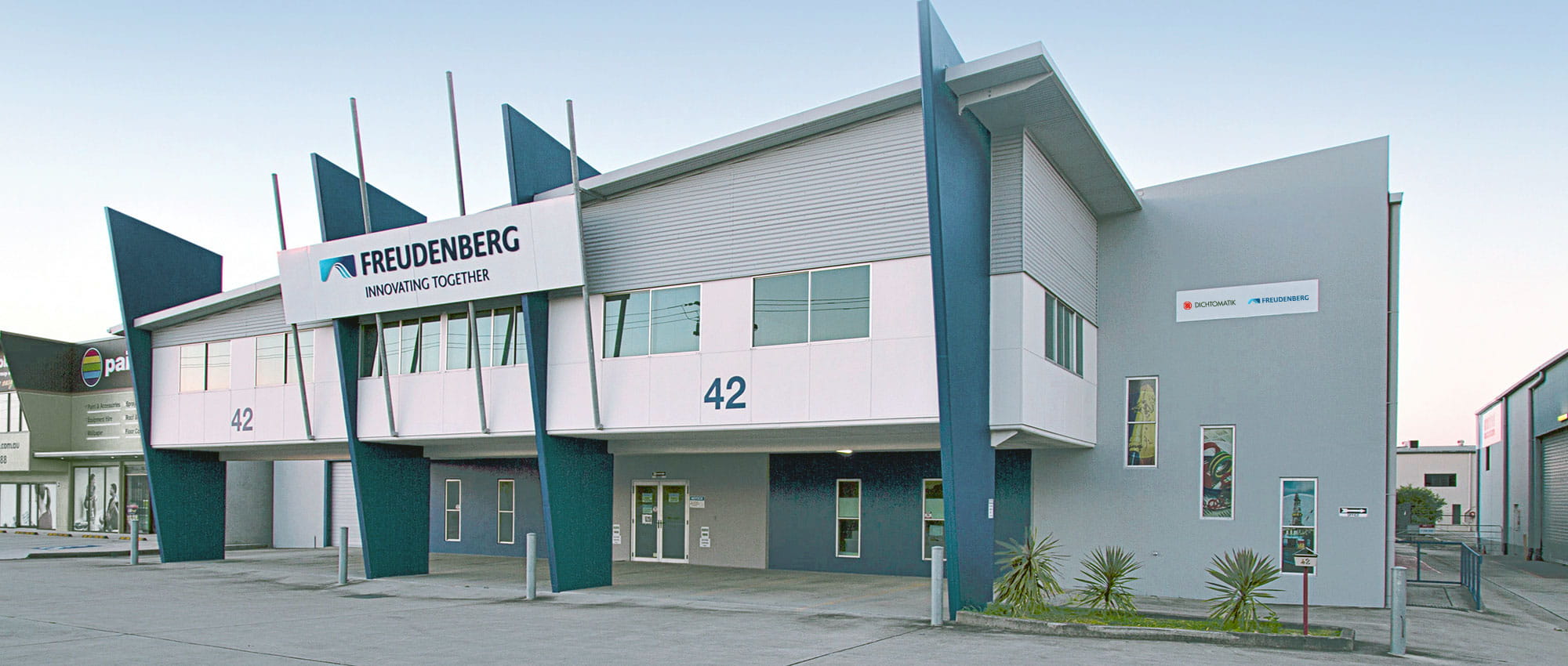 Freudenberg office front of building in Australia